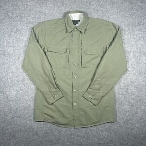 Royal Robbins Fishing Shirt Mens Size Small Beige Button Down Vented Long Sleeve